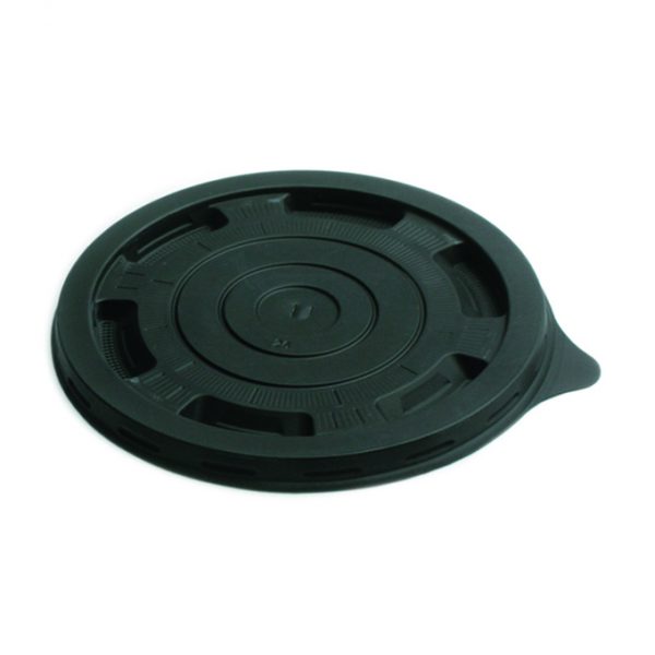 TAPA SOUP BOWL 16 Y 32 OZ BLACK BIODEGRADABLE