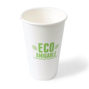 VASO PARA CAFÉ 16 OZ BIODEGRADABLE Y COMPOSTABLE
