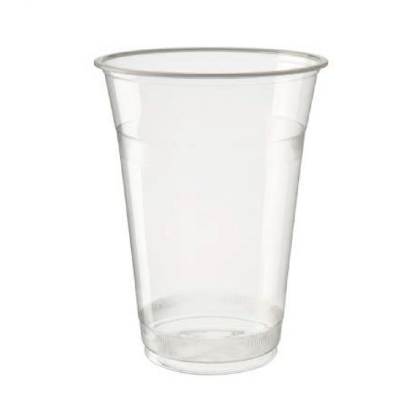 VASO TRANSPARENTE 12 OZ BIODEGRADABLE Y COMPOSTABLE