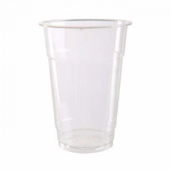 VASO TRANSPARENTE 20 OZ BIODEGRADABLE Y COMPOSTABLE