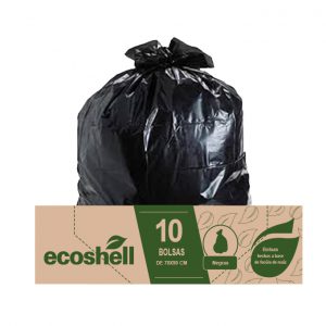 BOLSA PARA BASURA SIN JARETA (CARRITO) BIODEGRADABLE